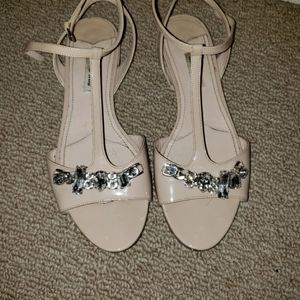 Miu Miu creme sandals